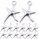 thumbnail image 5 of unbranded 300Pcs Vintage Silver Alloy Sea Star Charms for Necklace Bracelet Craft Projects, 5 of 8