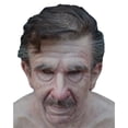 thumbnail image 2 of Cubierta facial de látex para Halloween, tocado de anciano para mascarada, accesorio para la cabeza de Halloween, 2 of 5