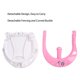 thumbnail image 2 of Silla de ducha infantil asiento de baño infantil de diseño plegable de alta seguridad antidesmoche 4 ventosas para ducha ANGGREK  Otros, 2 of 7