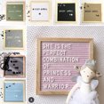 thumbnail image 3 of Flmtop 10x10inch Felt Changeable Letter Board Message Panel Home Restaurant Decoration, 3 of 8