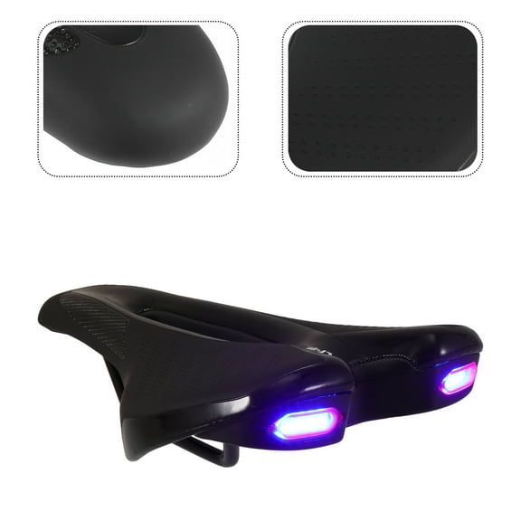 WHAMVOX Mountain Bike Bike Replacement Seat 26X16X8CM Black