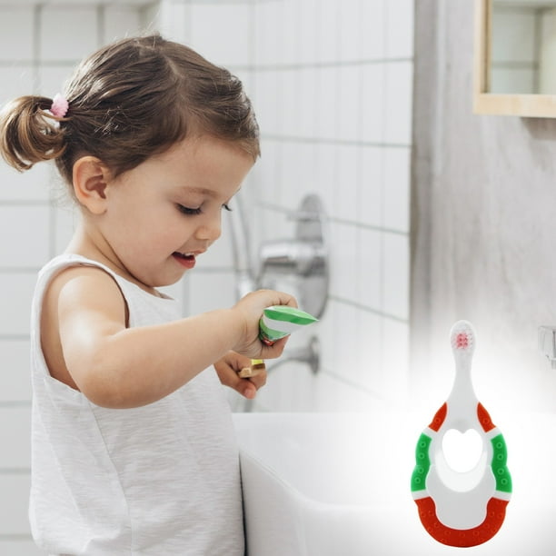 Pack de cepillos de dientes delicados para bebés y niños pequeños. Cepillo de dientes de cerdas suaves para niños de 0 a 3 años. Promueve una higiene bucal suave. Cepillo de dientes manual.