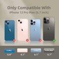 thumbnail image 2 of Compatible with iPhone 13 Pro Max Case for Women, [Drop Protection] [Anti-Fingerprint] [Anti-Scratch] Shockproof Soft-Touch Silicone Phone Case for iPhone 13 Pro Max 6.7", Stone, 2 of 12
