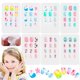 thumbnail image 1 of 84Pcs 7 Days Cute Design Nail Tips for Children Press On False Nails Set Manicure DIY, 1 of 4