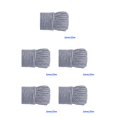 thumbnail image 1 of Langgg Color Hemp Rope Roll Making Tool 100 Cotton rope colorful twine macrame cord string thread Handmade String accessory DIY cord silver grey 2mm x 25m 5Set, 1 of 6