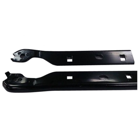 For GMC Sonoma 1994-2004 Hood Hinge Kit Driver And Passenger Side | Sold As Pair | Made Of Steel | Replacement For GM1236137 | 12479946