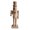 B, variant on Ruanlalo Unfinished Nutcracker Soldier Wooden DIY Nutcracker Figure Unpainted Nutcracker Soldier Figurine for Christmas Decoration Craft Project