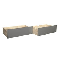 Urban Bed Drawers Queen-King Grey