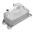 thumbnail image 1 of Unique Bargains 31201909 Automatic Engine Oil Cooler 11 Rows Silver Tone for Volvo C30 2007-2013 for Volvo V50 2005-2011, 1 of 8