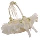 thumbnail image 5 of unbranded Canasta Beige Para Matrimonio Con Encaje Y Asa Resistente Para Flores Y, 5 of 8