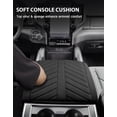 thumbnail image 5 of KBH Center Console Cover for 2019-2026 Dodge Ram 1500 2500 3500, PU Leather Arm Rest Cushion Pad Protector for Ram 1500 Accessories, 5 of 8
