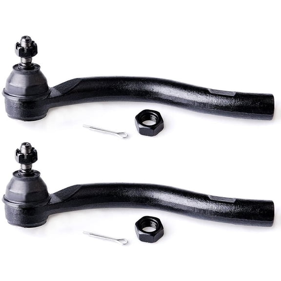 ECCPP - 2PC Front Left Outer Tie Rod End Front Right Outer Tie Rod End - Compatible with 2003-2007 for Honda for Accord - ES80287 ES80288 Suspension Kit