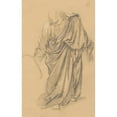 thumbnail image 2 of Józef Simmler 17x24 Gold Ornate Framed and Double Matted Museum Art Print Titled - Study of the Figure of St John to the Painting ‘Entombment’ (1850), 2 of 4