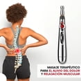 thumbnail image 2 of Pluma Acupuntura Masajeador Electrico Kimhi Estimulador Muscular Acero Inoxidable Para El Alivio Del Dolor Y La Relajación Muscular Pluma De Masaje Corporal Cabeza, Cuello, Pierna Color Plateado, 2 of 6