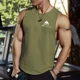 thumbnail image 3 of 2024 Nueva camiseta sin mangas deportiva de fitness para entrenamiento en el gimnasio para hombres, ropa interior holgada de verano sin mangas para hombres, camiseta sin mangas para correr y baloncest, 3 of 5