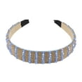 thumbnail image 5 of Unique Bargains 1 Pc Headband Beads Wide-brimmed Hair Accessories for Women Light Blue, 5 of 5