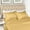 Gold, variant on 1500-Thread Count 100% Egyptian Cotton Luxurious Solid Sheet Set with Deep Pockets Grey / Full