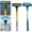 Mixed, variant on 2026 Upgraded Window Screen Cleaning Brush,2 in 1 Window Screen Cleaner Tool with Squeegee,Mesh Screen Cleaner,Multi-Purpose Cleaning Brush for Patio, Door, Porch Screens (Yellow*1PC)