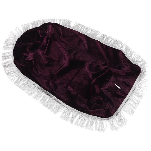 unbranded Cubierta Lavable De Morado Para De Piano Con Vintage Y Borlas
