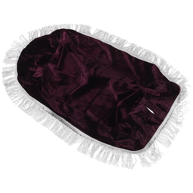 unbranded Cubierta Lavable De Morado Para De Piano Con Vintage Y Borlas