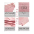 thumbnail image 3 of Buankoxy Seamless Underwear for Women Sexy No Show Bikini Panties Lace Ladies High Cut Hipster Invisible Cheeky 5 Pack,Size 8, 3 of 5