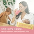 thumbnail image 6 of Boobie Hydromom Breastfeeding Supplement for Pregnancy and Lactation Drink, Watermelon Yuzu, 10 servings, 6 of 9