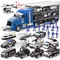 thumbnail image 1 of Juego de juguetes para coche de rescate policial JOYIN 25 en 1 con Sounds Kids, 1 of 8