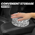 thumbnail image 4 of Naloa Hand Drawn Snake Car Trash Can Garbage Car Accessories Trash Can Car Waste Bin for for Driver and Passenger Any Vehicle, 4 of 7