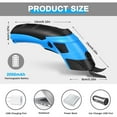 thumbnail image 5 of Electric Scissors,Cordless Scissors, Fabric Scissors with Replacement Cutting Blade, Box Cutter for Cardboard, Craft, Fabric, Carpet, Leather, 5 of 7