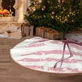 thumbnail image 5 of Sikiie Flamingo Nativity Christmas Tree Skirt, Jesus Christian Winter Holiday Tree Mat Decoration(30-48IN)36", 5 of 6