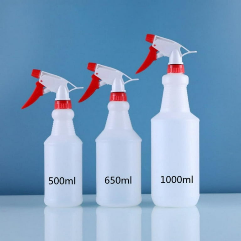 Empty Spray Bottles (500ml) - Spray Bottles for Cleaning Solutions - No  Leak and Clog - spray bottle For Plants, Pet, Bleach Spray, Vinegar, BBQ,  and