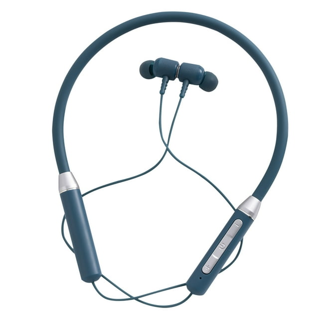 Meitianfacai Headphones, Earbuds w/Mic in-Ear Magnetic Neckband Earphone, IPX7 Sweatproof Deep Bass Headset for Home, Traveling, Outdoor, Business Trips