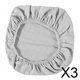 thumbnail image 1 of 3 Fundas Para Silla De Oficina Soledad Color Plateado, 1 of 8