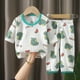thumbnail image 5 of Kids Clothes Three Quarter Sleeve Home Cotton  Sleepwear Children's Clothing Boy Girl Autumn Winter Tops Pants SuitsChildrenSets, 5 of 6