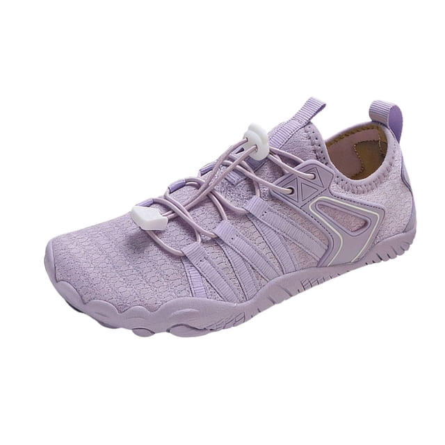 Zapatos de Agua de Mujer de Moda Y Versátil de Tamaño Mayor Al Aire Libre Zapatos de Buceo Transpirables Y de Fitness Primavera Y Verano Cómodos Zapatos de Rastreo Zapatos Negros de Mujer