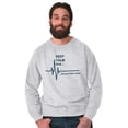 thumbnail image 5 of Keep Calm Funny EMT Humor Sweatshirt for Men or Women Brisco Brands 2X, 5 of 6