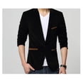 thumbnail image 1 of Traje casual de pana de primavera y otoño para hombre, traje de negocios ajustado para jóvenes, chaqueta de hombre, 1 of 5