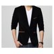 thumbnail image 1 of Traje casual de pana de primavera y otoño para hombre, traje de negocios ajustado para jóvenes, chaqueta de hombre, 1 of 5