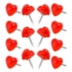 thumbnail image 2 of Chinchetas decorativas con forma de corazón rojo para oficina y escuela, para tableros de corcho, tablones de anuncios, fotos, mapas y marcadores de ubicación, 2 of 8