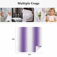 thumbnail image 4 of Purple White Ombre Cloth Napkins, Modern Abstract Art Farmhouse Gradient Washable and Reusable Dinner Napkins Set of 6, Table Napkin for Kitchen Party Birthday Wedding Hotel Housewarming 20"x20", 4 of 8