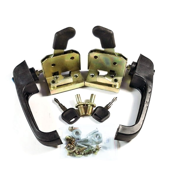 Universal Tractor and Heavy Equipment Lock Door Handle Set Loader Door 18.5*6cm