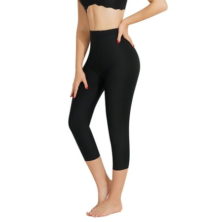 

CtriLady Women s Thigh Butt Lifter Slimmer Panty Waist Trainer Panties Hi-Waist Shapewear Tummy Control Body Shaper Shorts(Black Large)