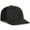 Black/black, variant on Outdoor Cap PDT20M Slight Pre-Curved Visor-Brown/Putty/Orange
