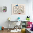 thumbnail image 2 of Stupell Industries Kid's Cartoon Car Road Map Fun Playful Streets, 36 x 48, Designed by Daphne Polselli, 2 of 6