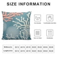 thumbnail image 5 of YINGXI Throw Pillow Cover Light Blue Pillow Case Decorative Men Women Boy Girl Room Cushion Cover for Home Couch Bed 22x22in, 5 of 5