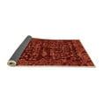 thumbnail image 2 of Ahgly Company Indoor Rectangle Abstract Orange Modern Area Rugs, 7' x 10', 2 of 4