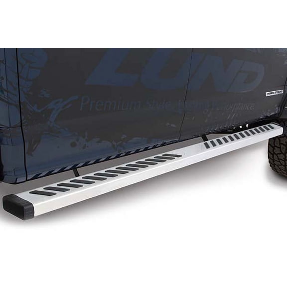Lund Summit Ridge 2.0 Running Boards - Polished - 28665022 Fits select: 2015 CHEVROLET SILVERADO, 2016-2018 CHEVROLET SILVERADO K1500 LT