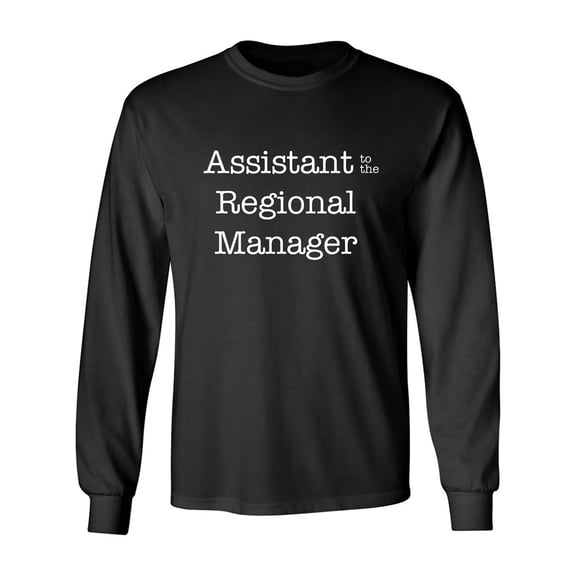 Assistant to the Regional Manager Adult Long Sleeve T-shirt