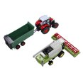 thumbnail image 1 of Farm Toy Tractor And Harvester Set Plastic Alloy Lifelike Exquisite Farm Vehicle Toy For Kids, 1 of 8