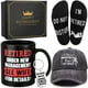 thumbnail image 1 of Set de regalo de jubilación Sieral para hombre con taza, gorra, calcetines, llavero, 1 of 7
